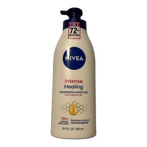 Nivea Intense Healing lotion w/provitamin B5 16.9 fl oz. BOGO